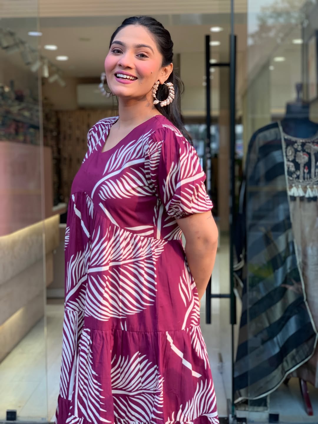 Pure Cotton Gown KK (M-3XL) (Copy)_1