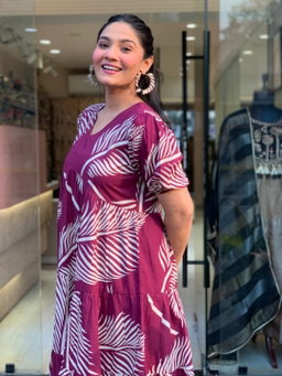 Pure Cotton Gown KK (M-3XL) (Copy)