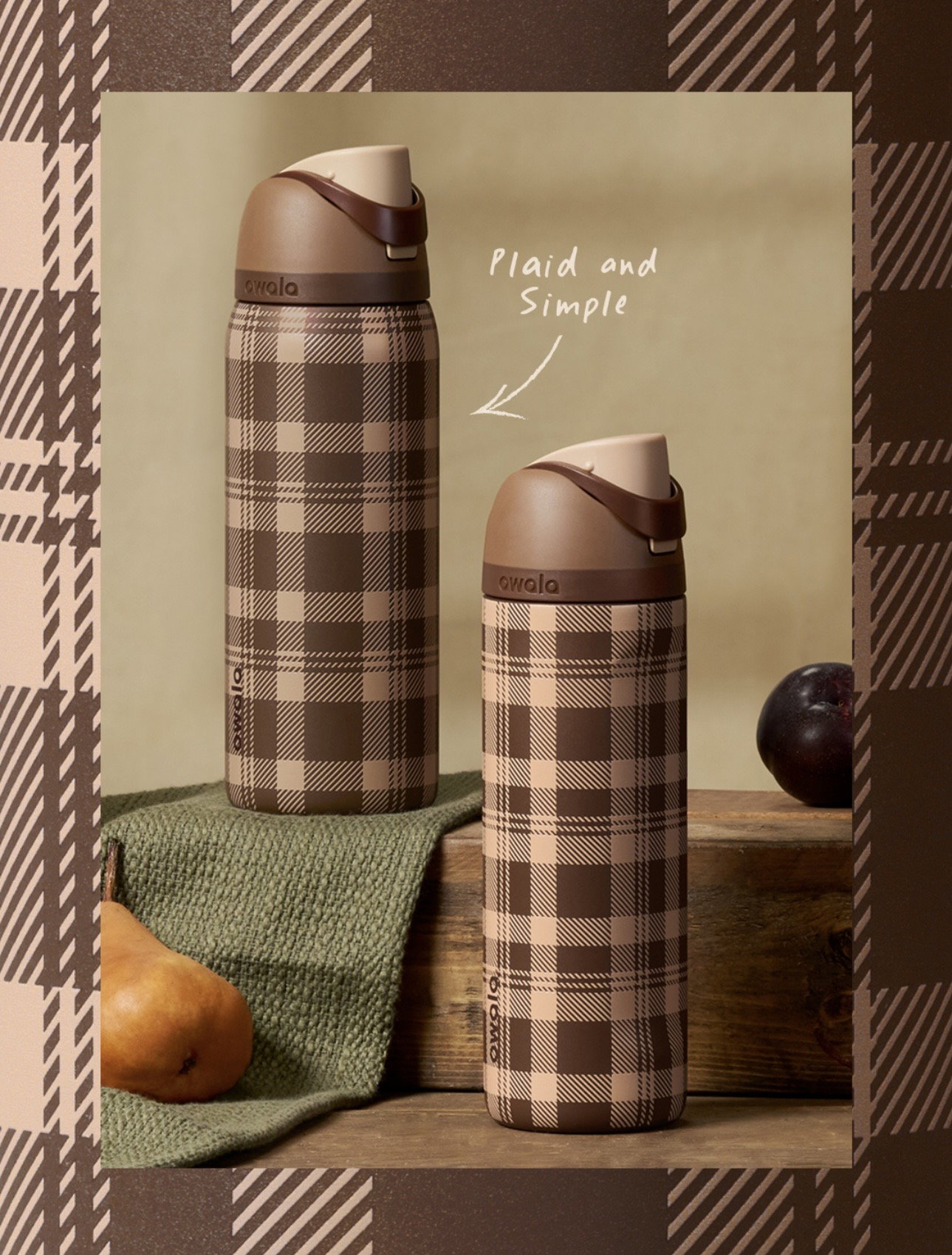 Owala Plaid & Simple (Limited Edition)