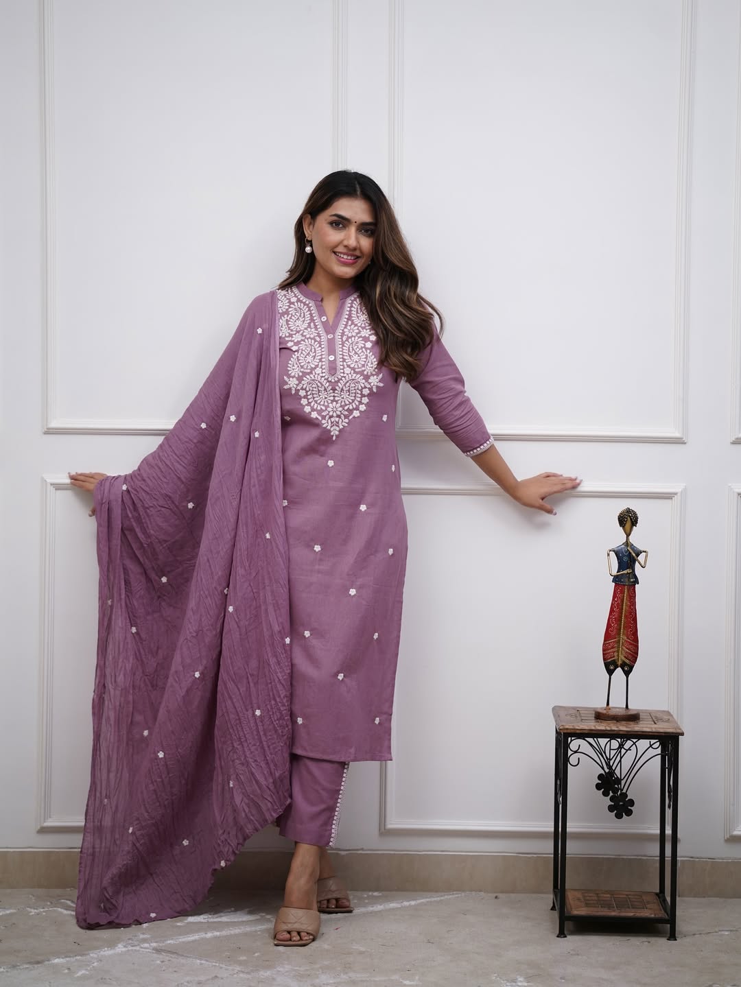 Embroidery kurta set KK