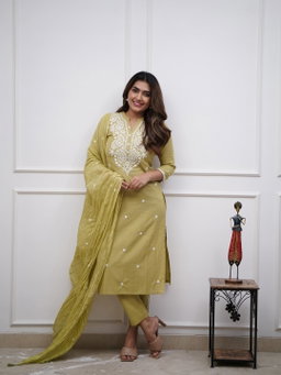 Embroidery kurta set KK