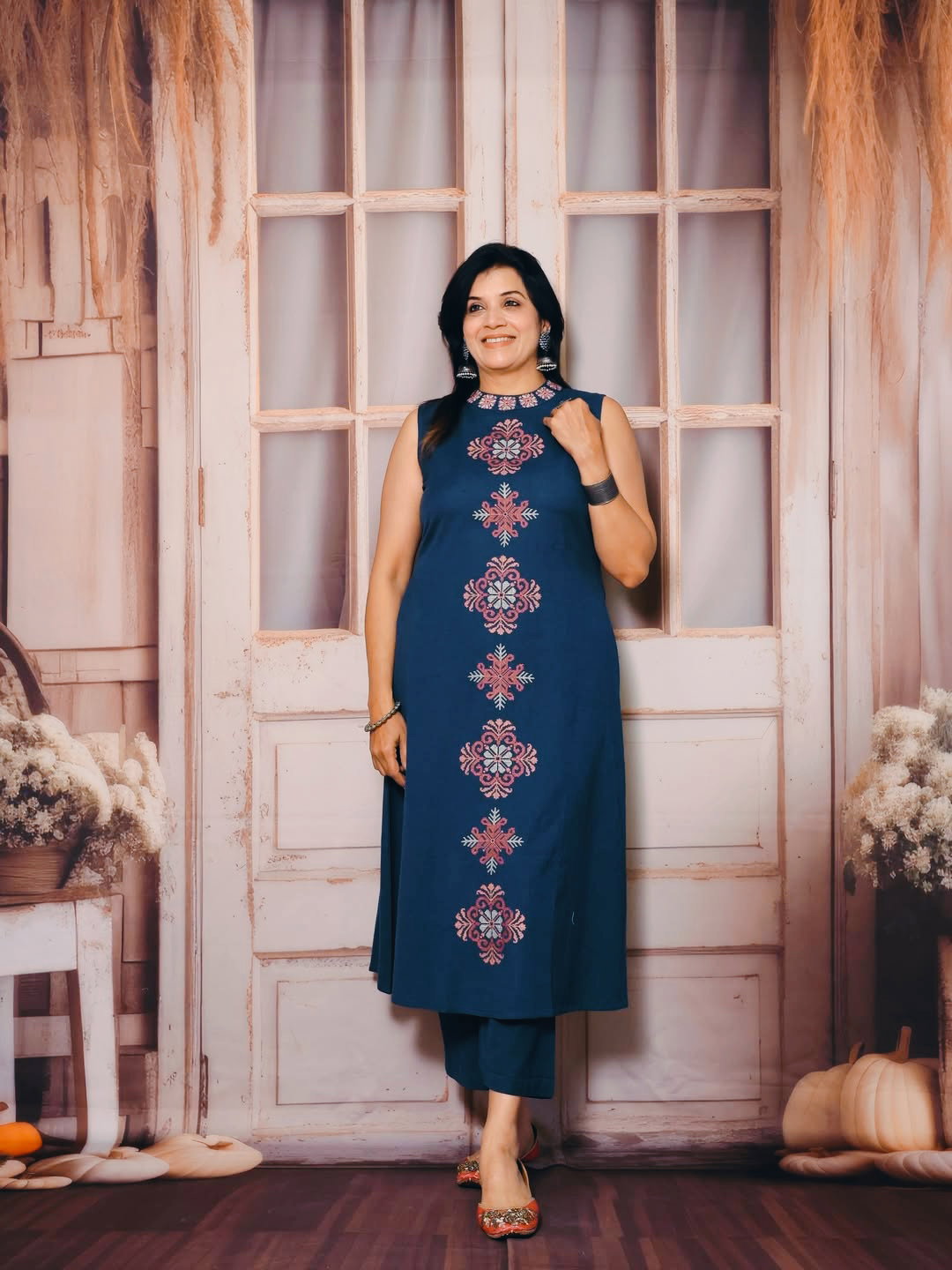 PURE HANDLOOM straight KURTI KK