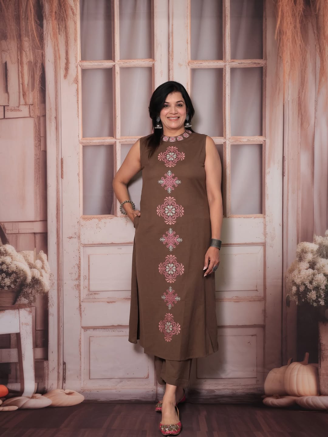 PURE HANDLOOM straight KURTI KK_2