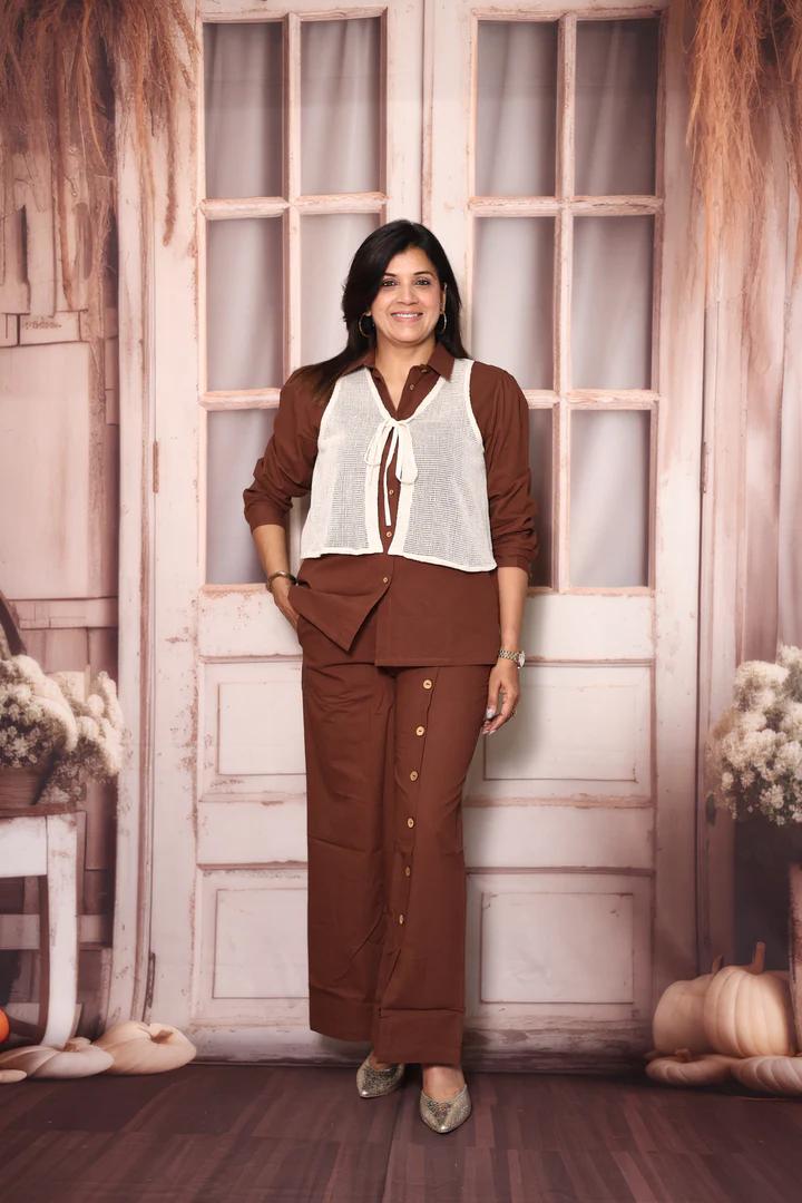 Co-ord set 3Pc (M-3XL) KK