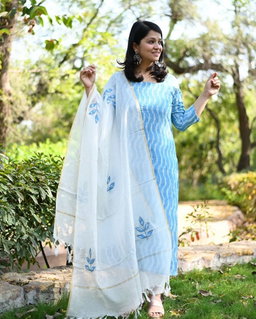 Pure handloom khadi cotton weaving suit Set (M-3XL)  KK