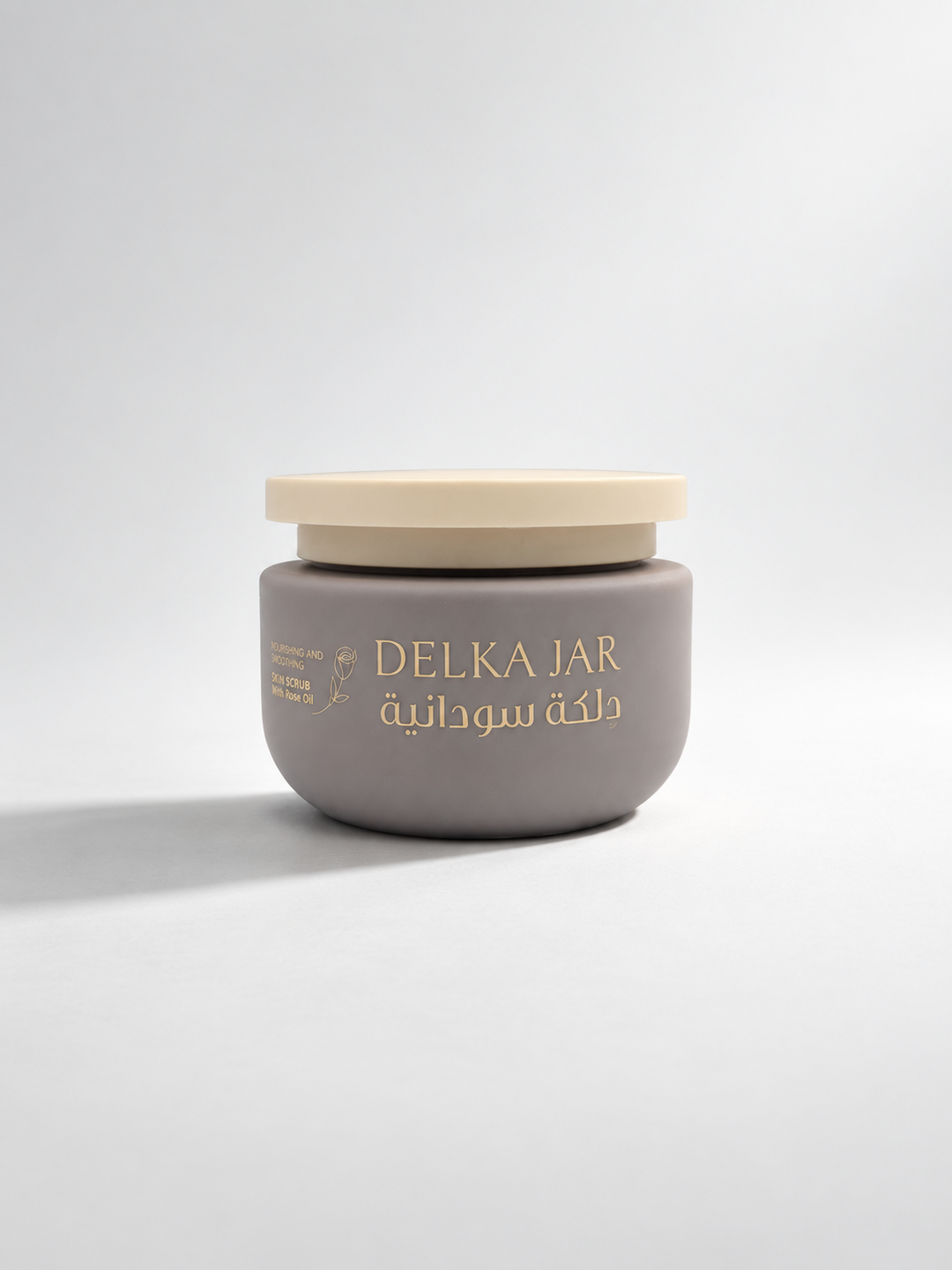Delka Jar 250 gr - for the whole body with Rose oil