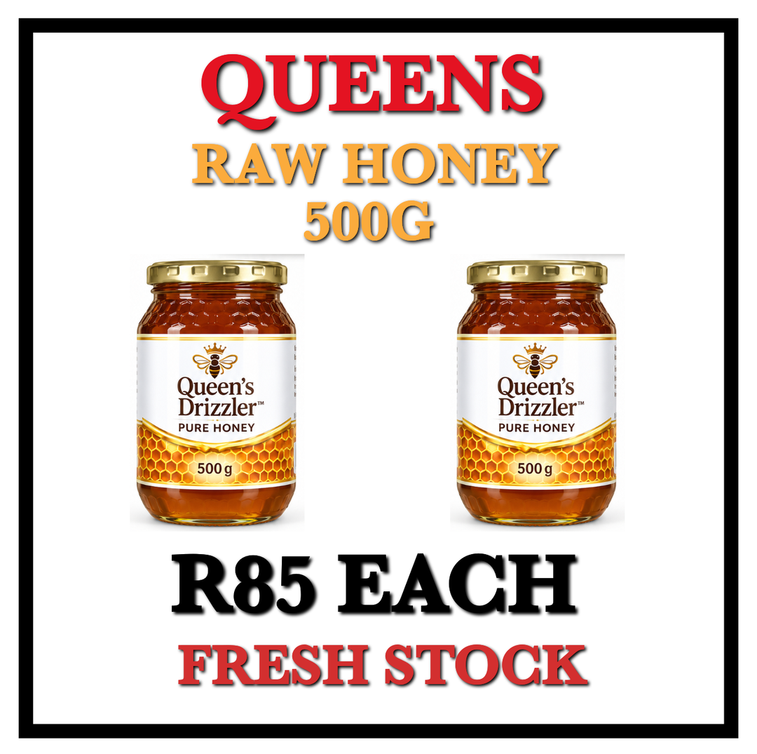 Queens Pure Honey Jar 500g