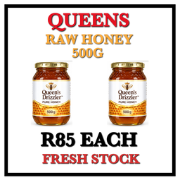 Queens Pure Honey Jar 500g
