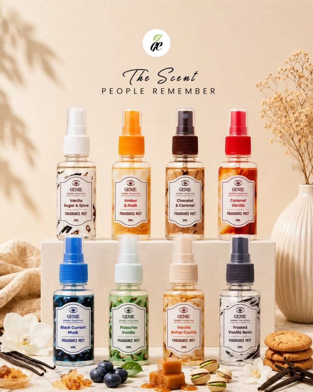 Genie Desserts Collection Body Mist