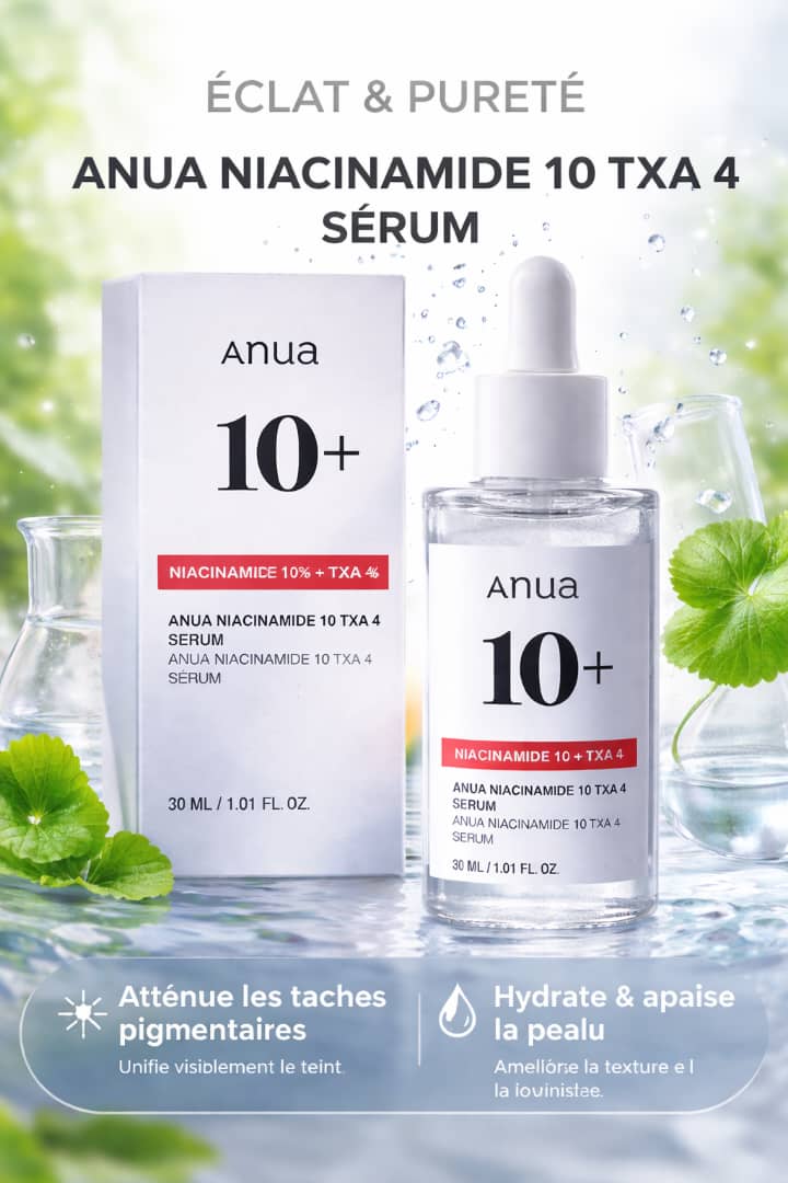ANUA NIACINAMIDE 10 + TXA 4 SERUM - RADIANCE & PURITY - 30ML_0