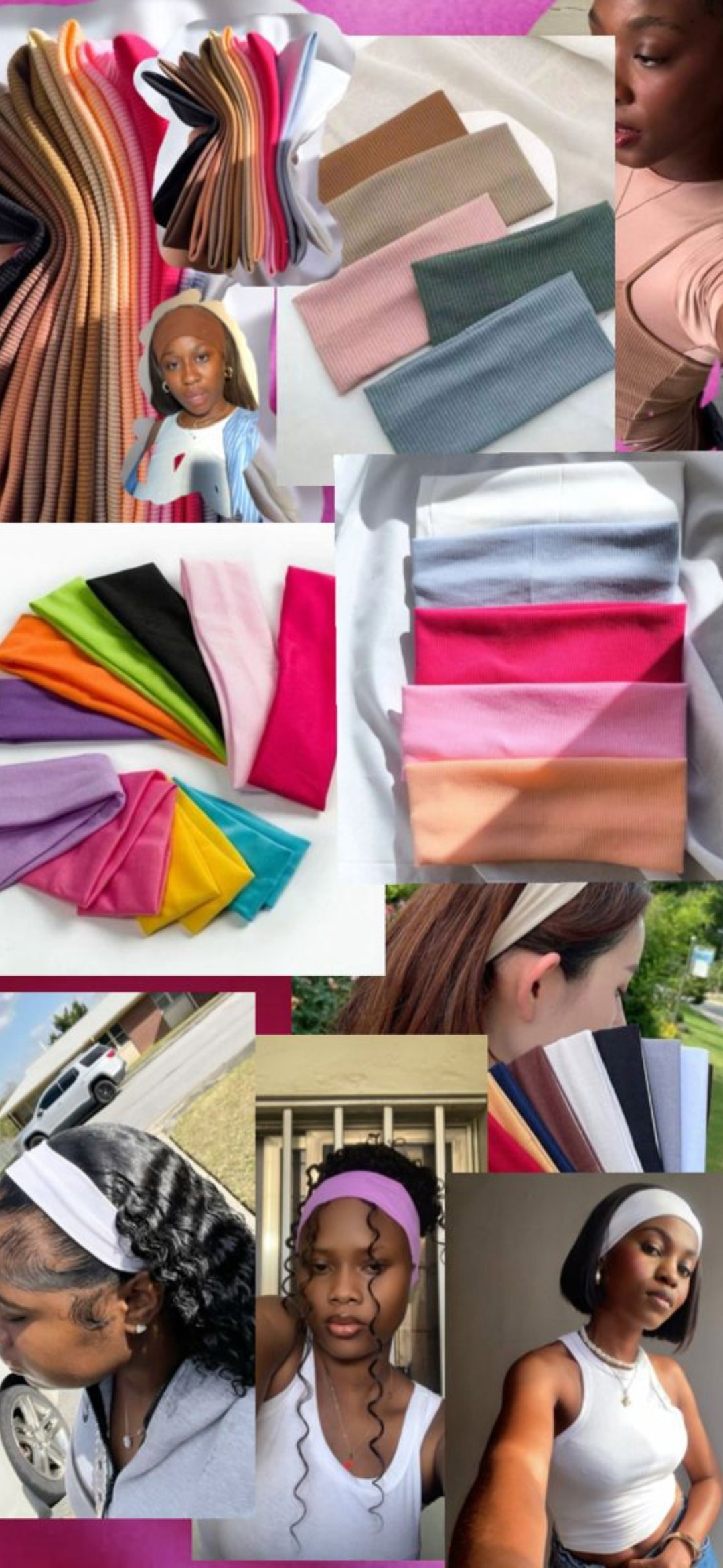 WIDE HEADBAND - SOFT & STRETCHY