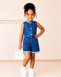 Ensemble 2 pièces Jeans  ( 1-5 ans )