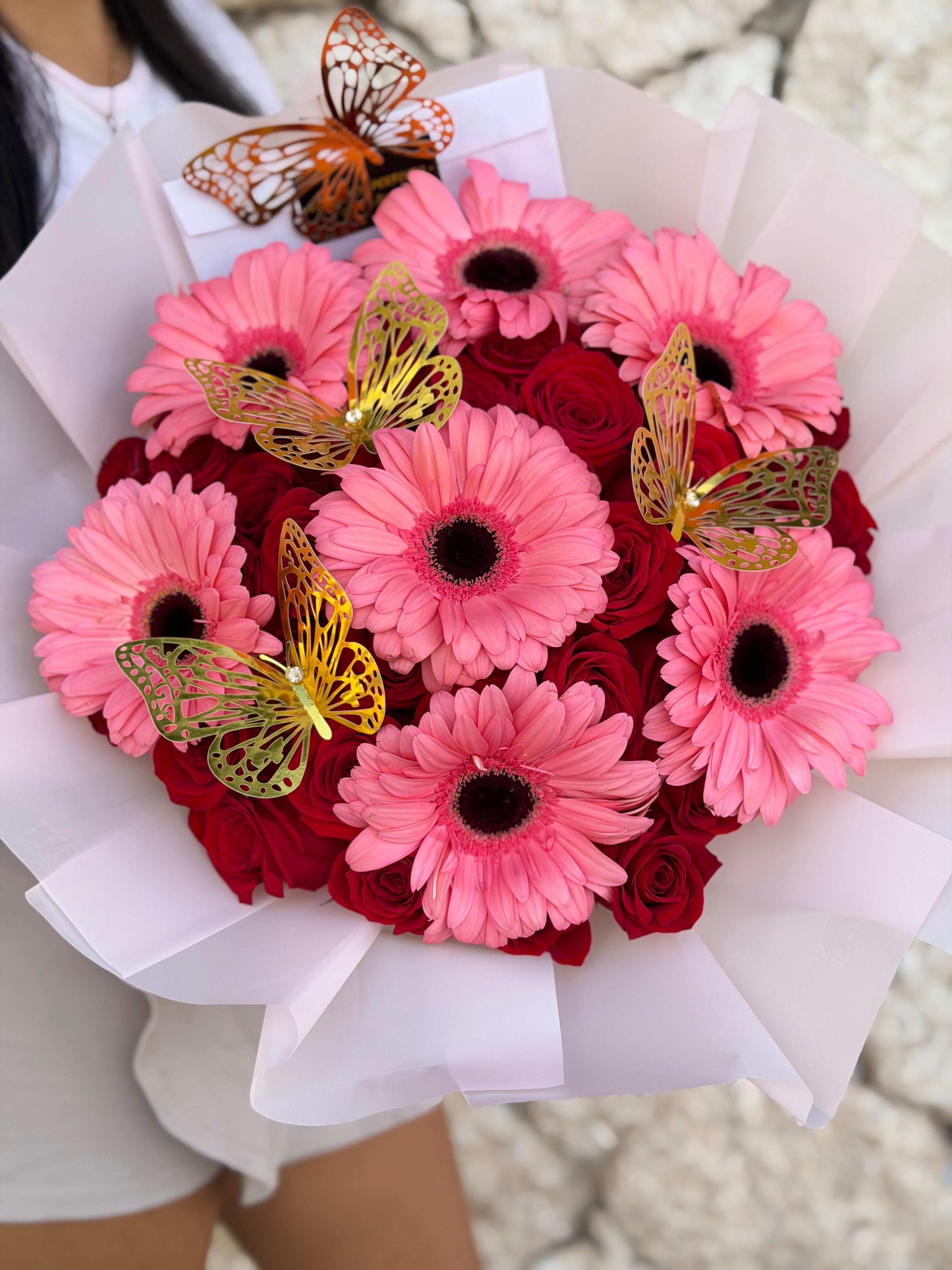 Eres hermosa (ramo 50 rosas)