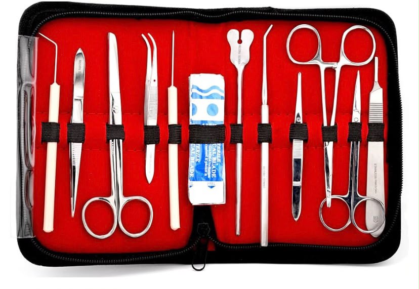 11 PCS ANATOMY STUDENT DISSECTION KIT