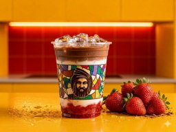 100% Dark Chocolate Strawberry 
