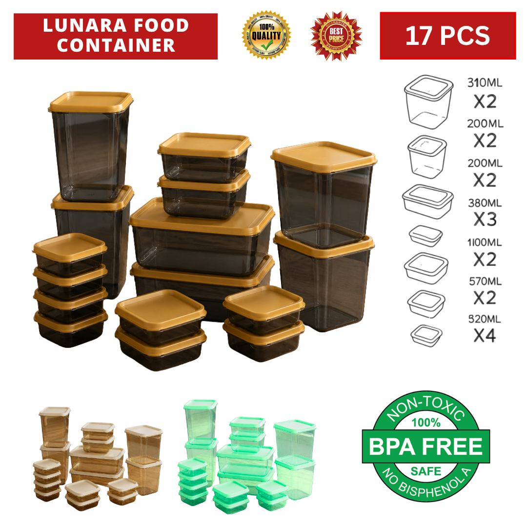 LUNARA 17 PCS FOOD CONTAINER_0