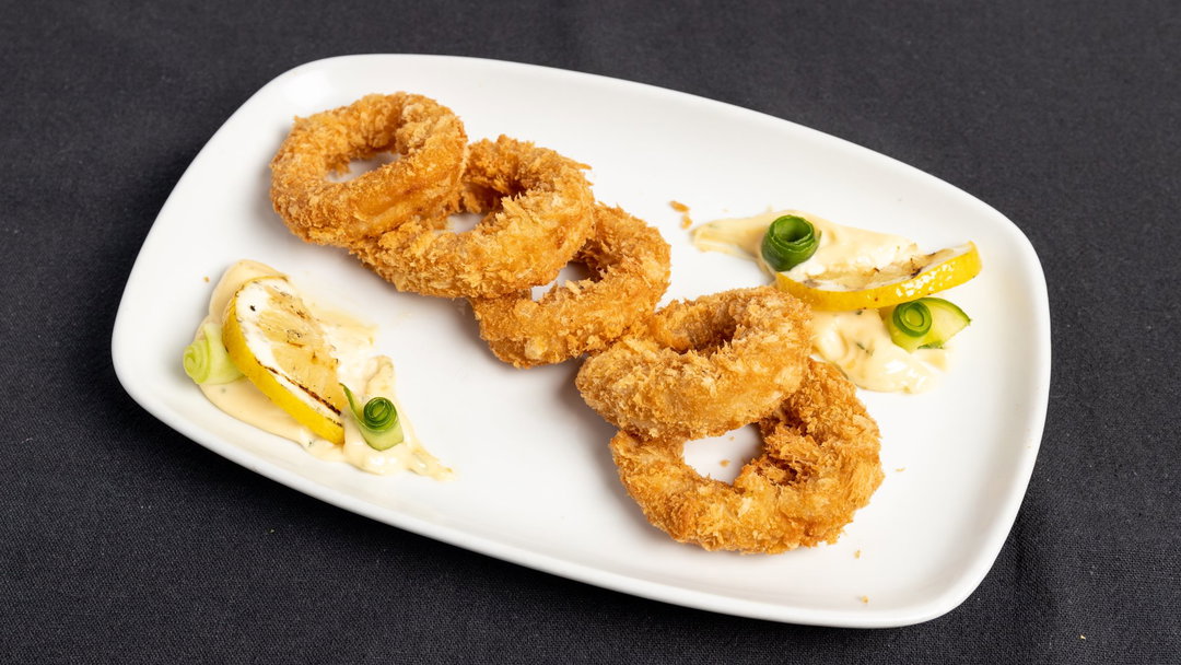 Golden Calamari Rings 6pc