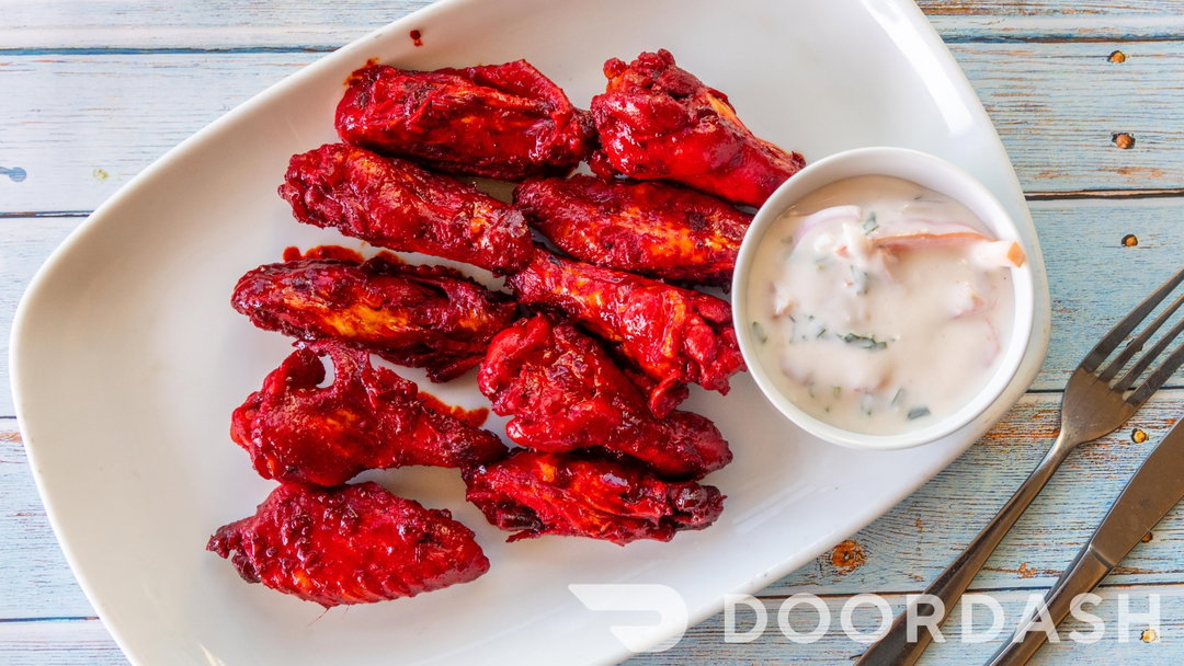 Tandoori Wings Flame Grilled 8pc