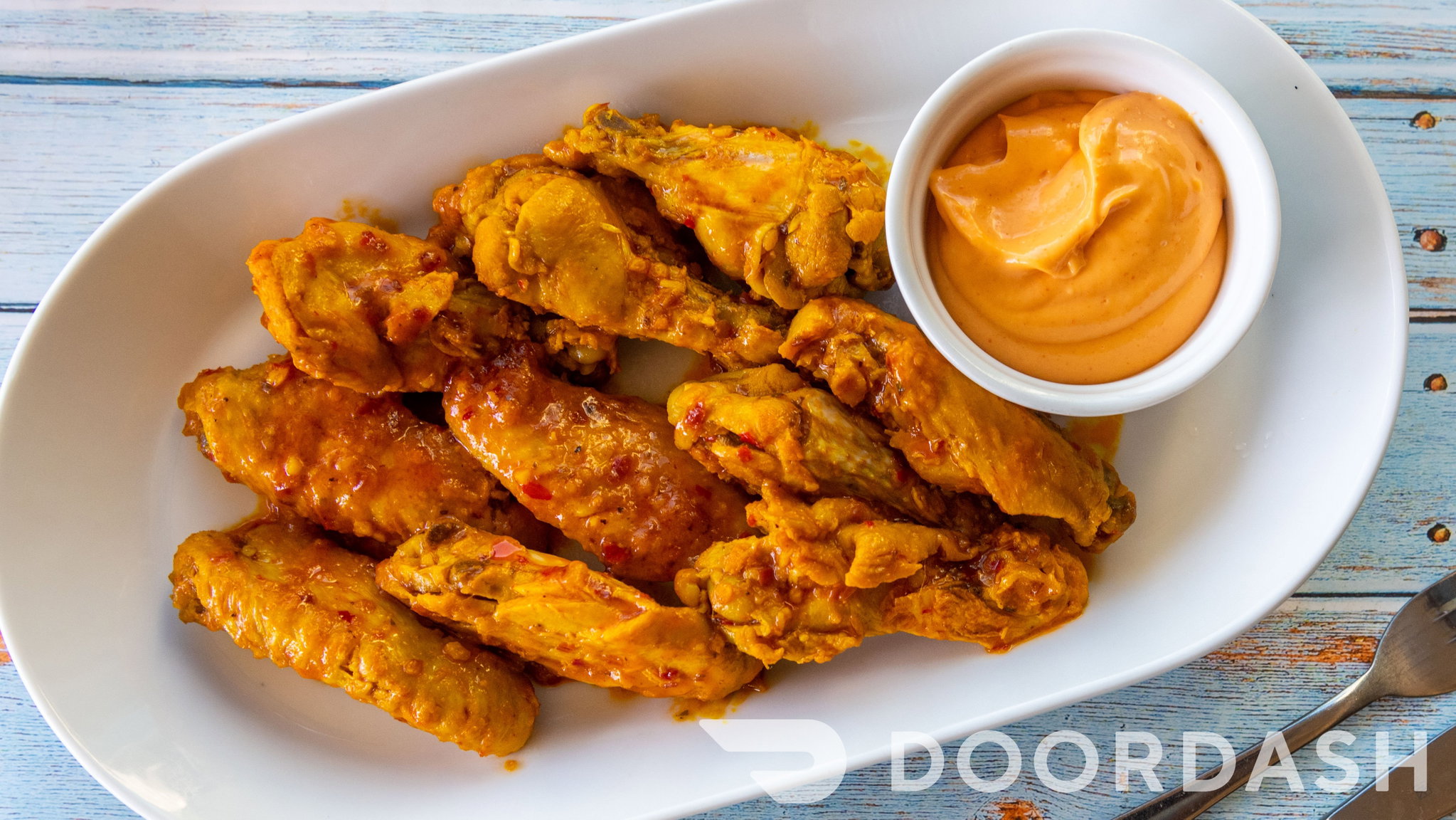 Persian Saffron Lemon Chicken Wings 8pc_0