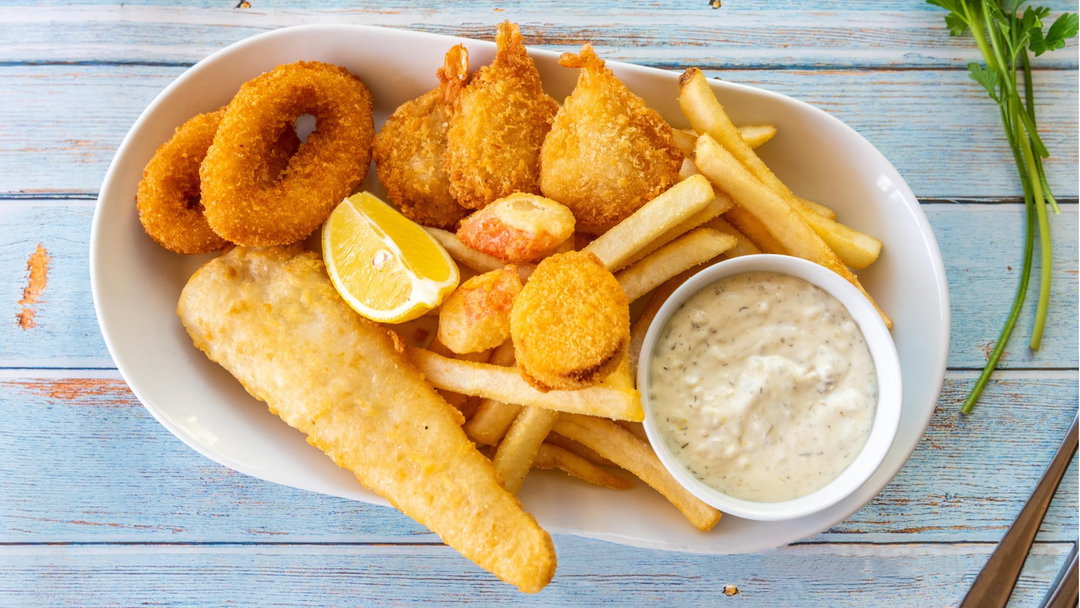 Seafood Basket & Chips