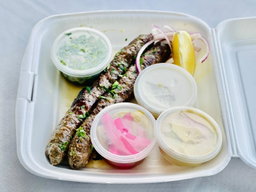 Kafta Plate (2 Lamb Mince)