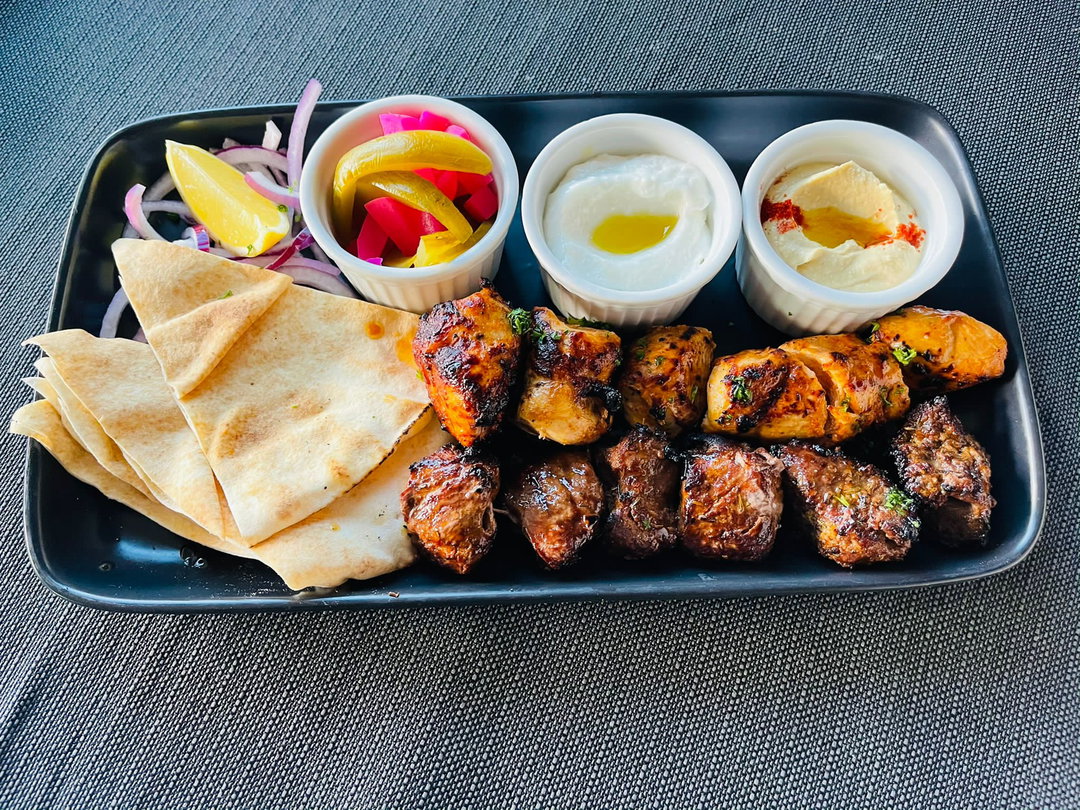 Kafta + Lahem Meshwi (Lamb)