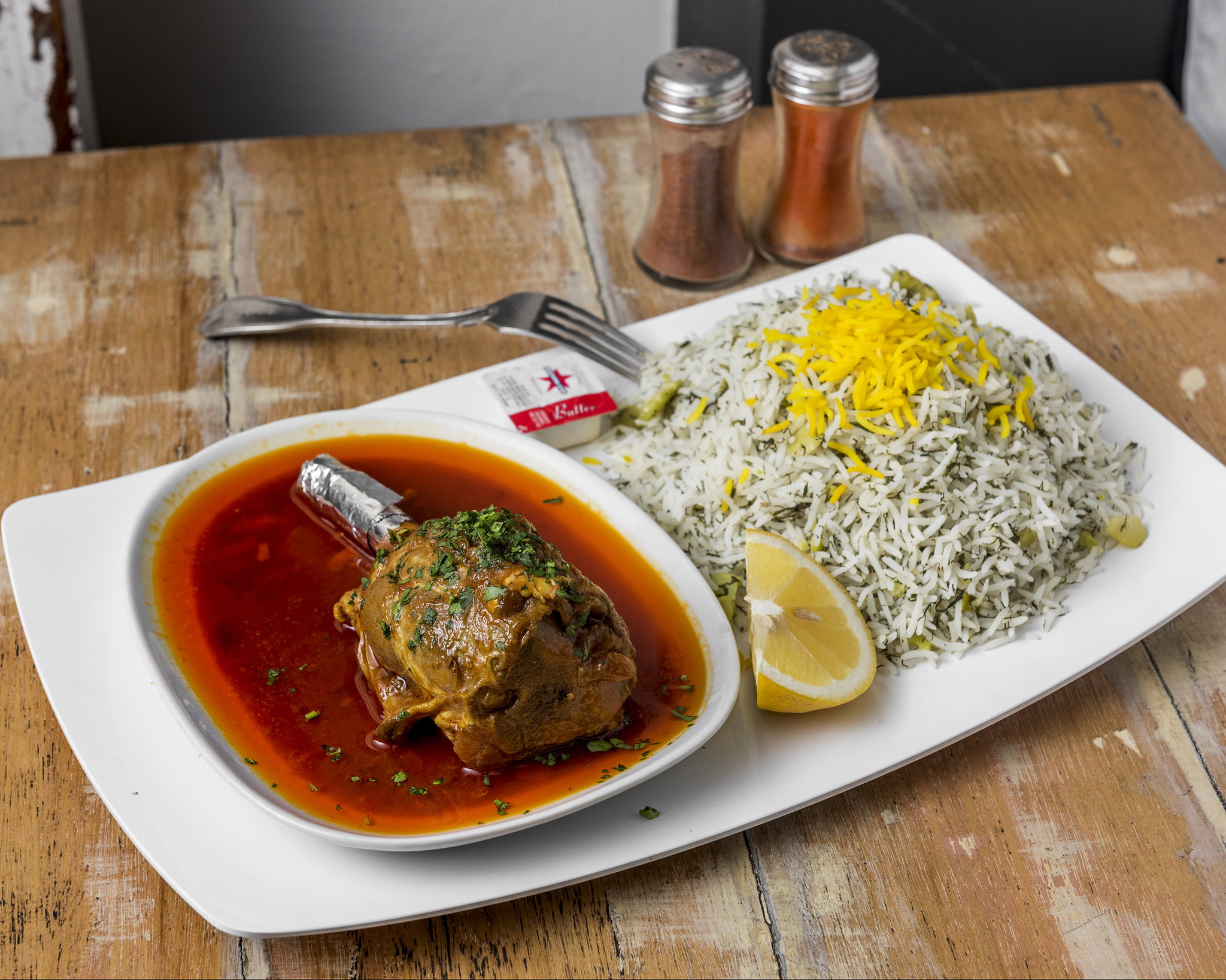Persian Baghali Polo Ba Mahiche_0