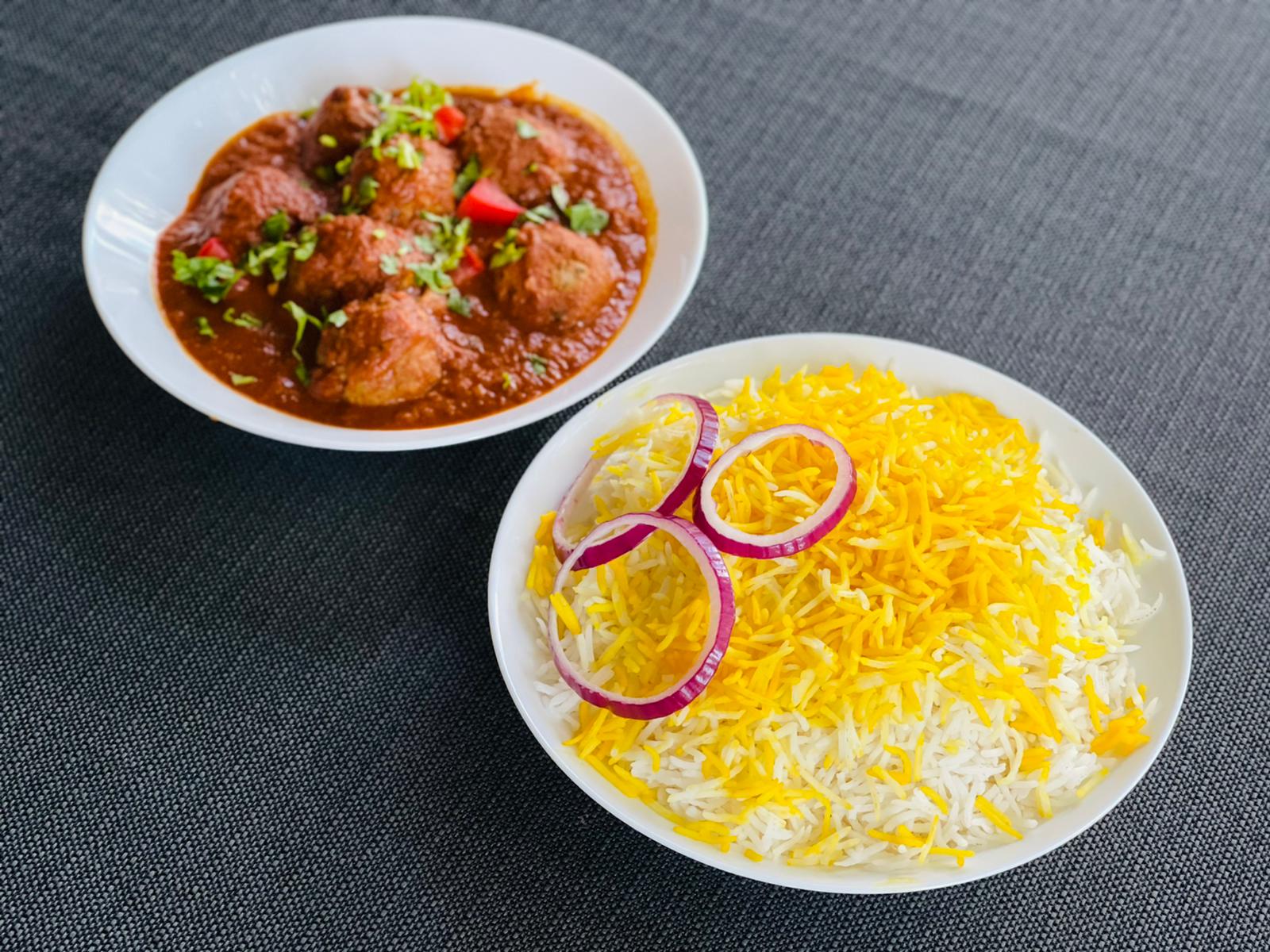 Persian Meatball + Rice (Koofteh)_0
