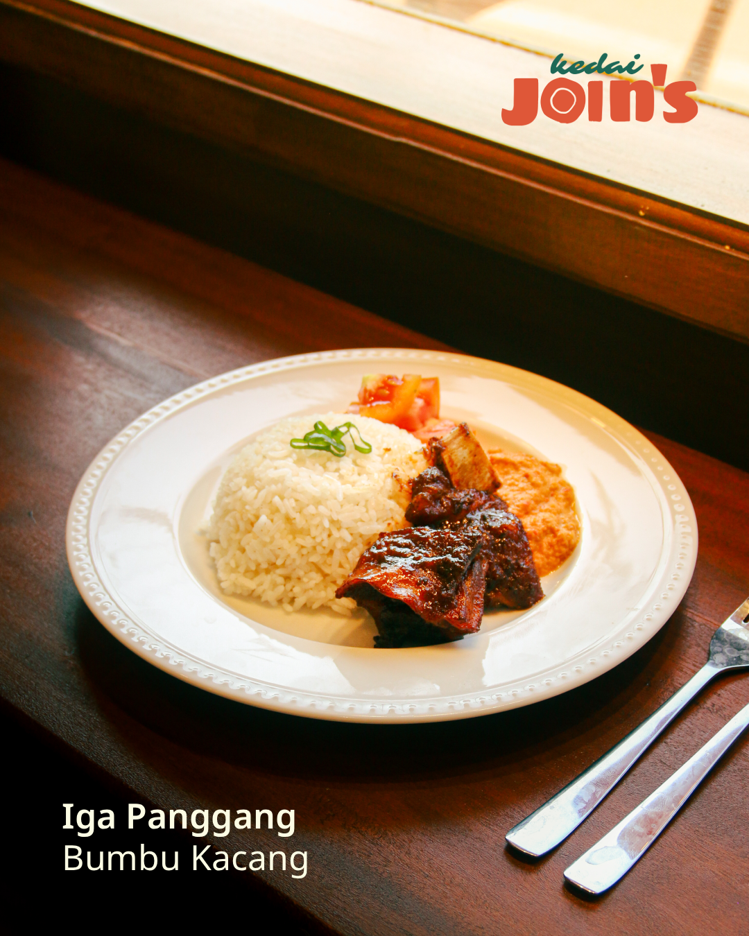 Iga Panggang Bumbu Kacang