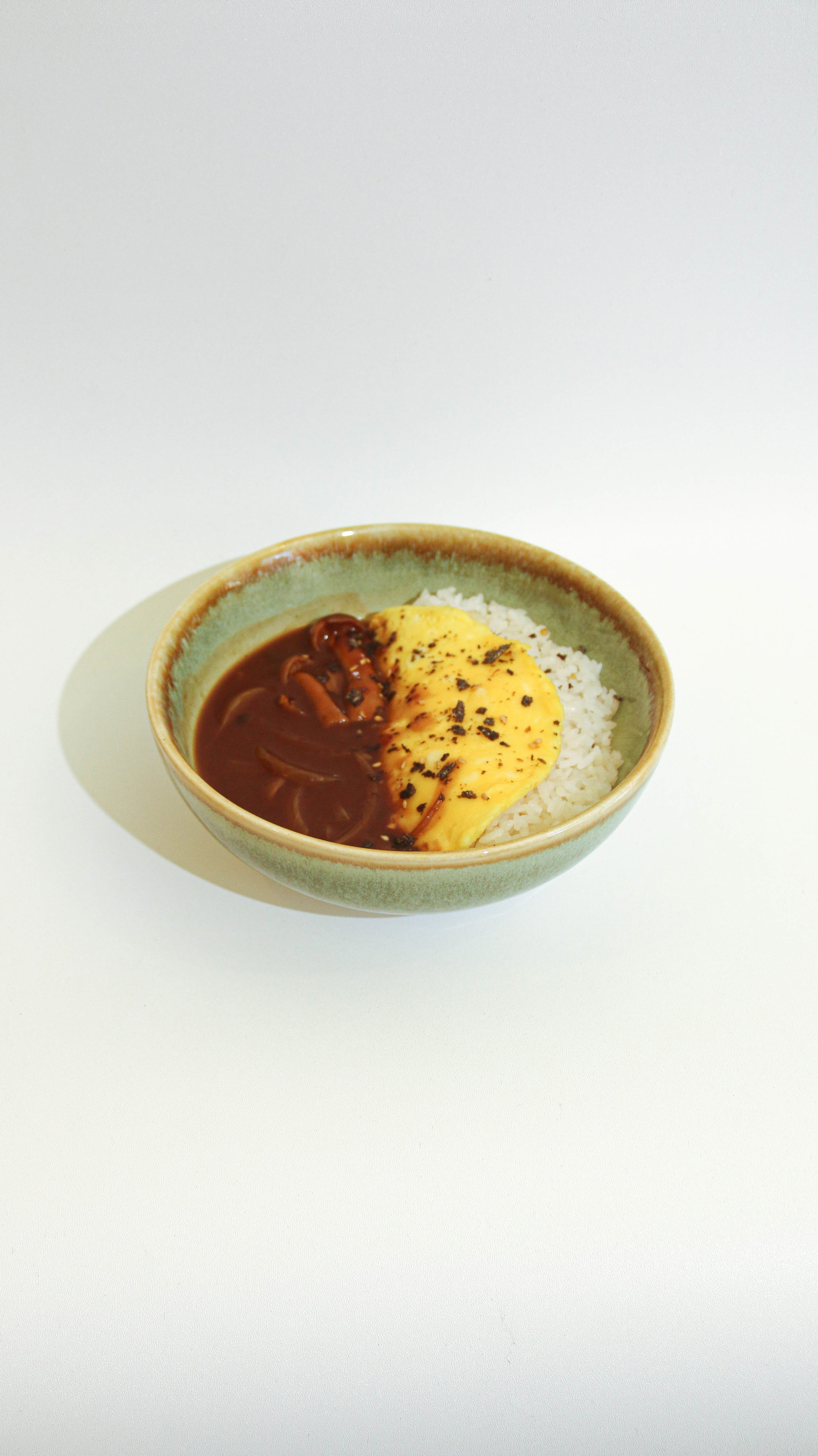 Egg Rice Demi Glace Sauce_0