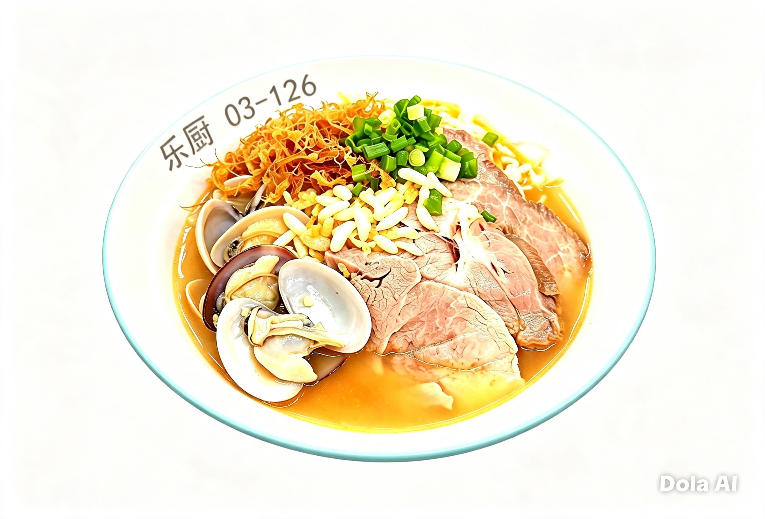 Braised Pork Slice Lala Pao Fan