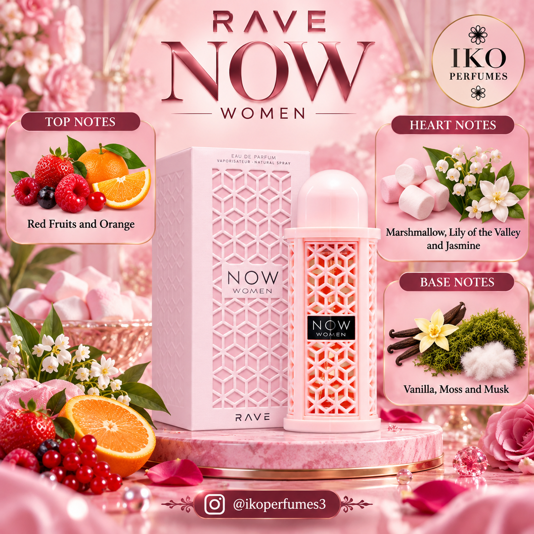 Rave Now Women |Original Arabic Perfume in Kenya | IKO Perfumes