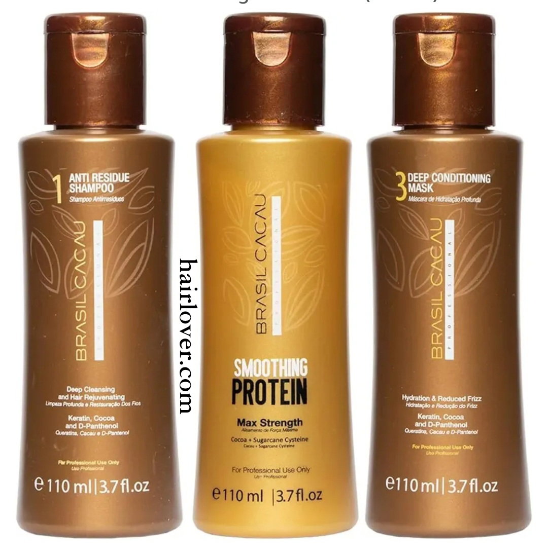 Brazilian Cacau Max Strength Protein Treatment Kit 110ml -1x3