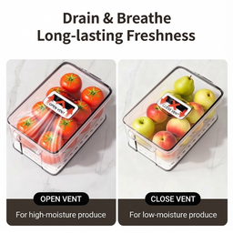 FRIDGE FOOD CONTAINER ORGANIZER