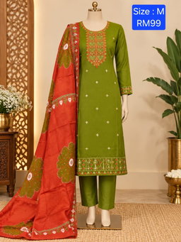 Salwar Suits Readymade Size : M