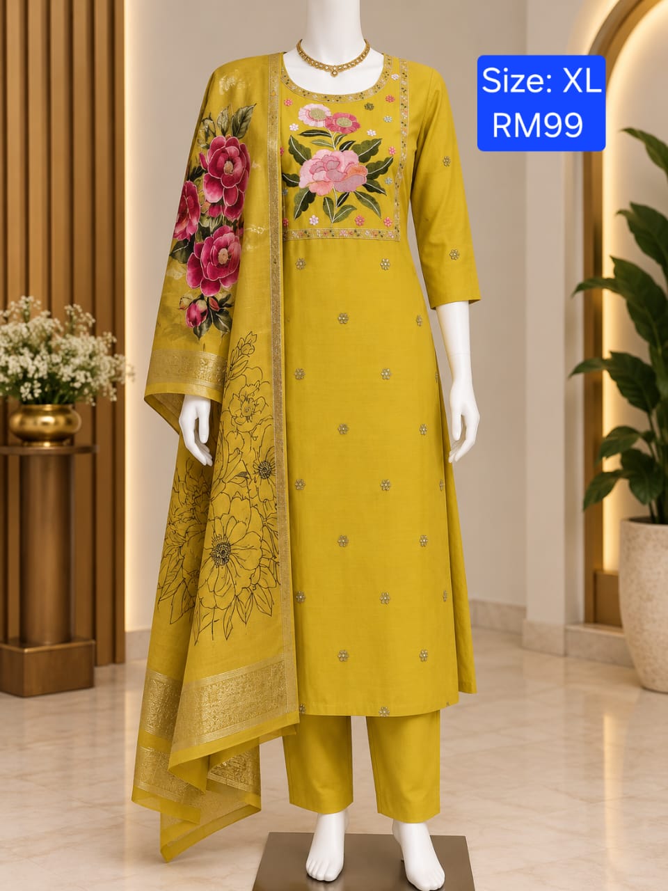 Salwar Suits Readymade Size : XL