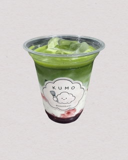 Raspberry Matcha Latte