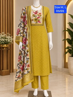 Salwar Suits Readymade Size: M