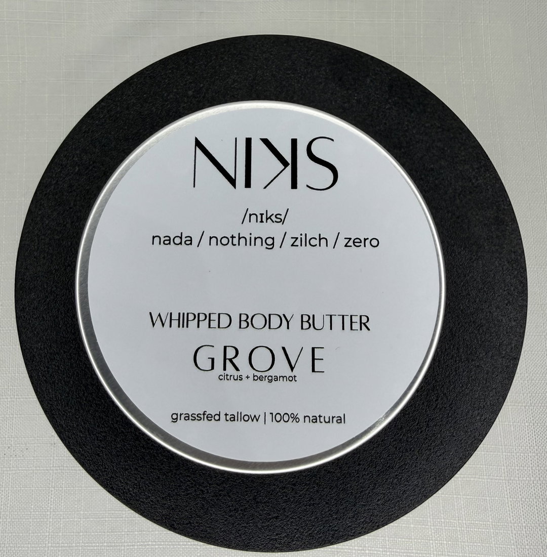 GROVE Citrus + Bergamot Whipped Body Butter 200g