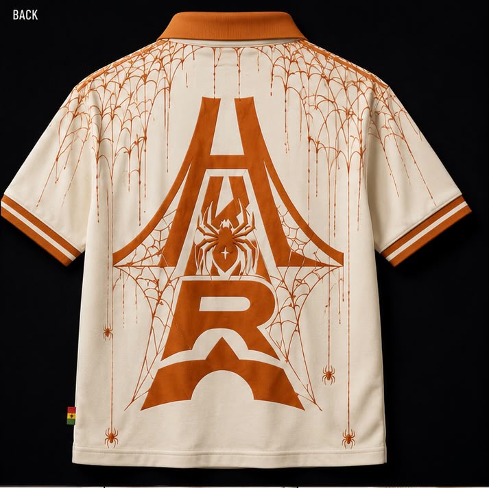 AKRA orange polo shirt_1