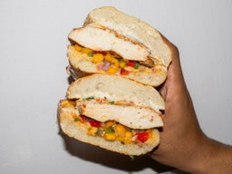 Mango Afterglow with Grilled Chicken Sandwich