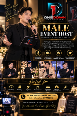 MALE PARTY HOSTING