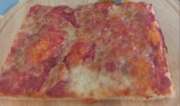 Pizza margherita trancio