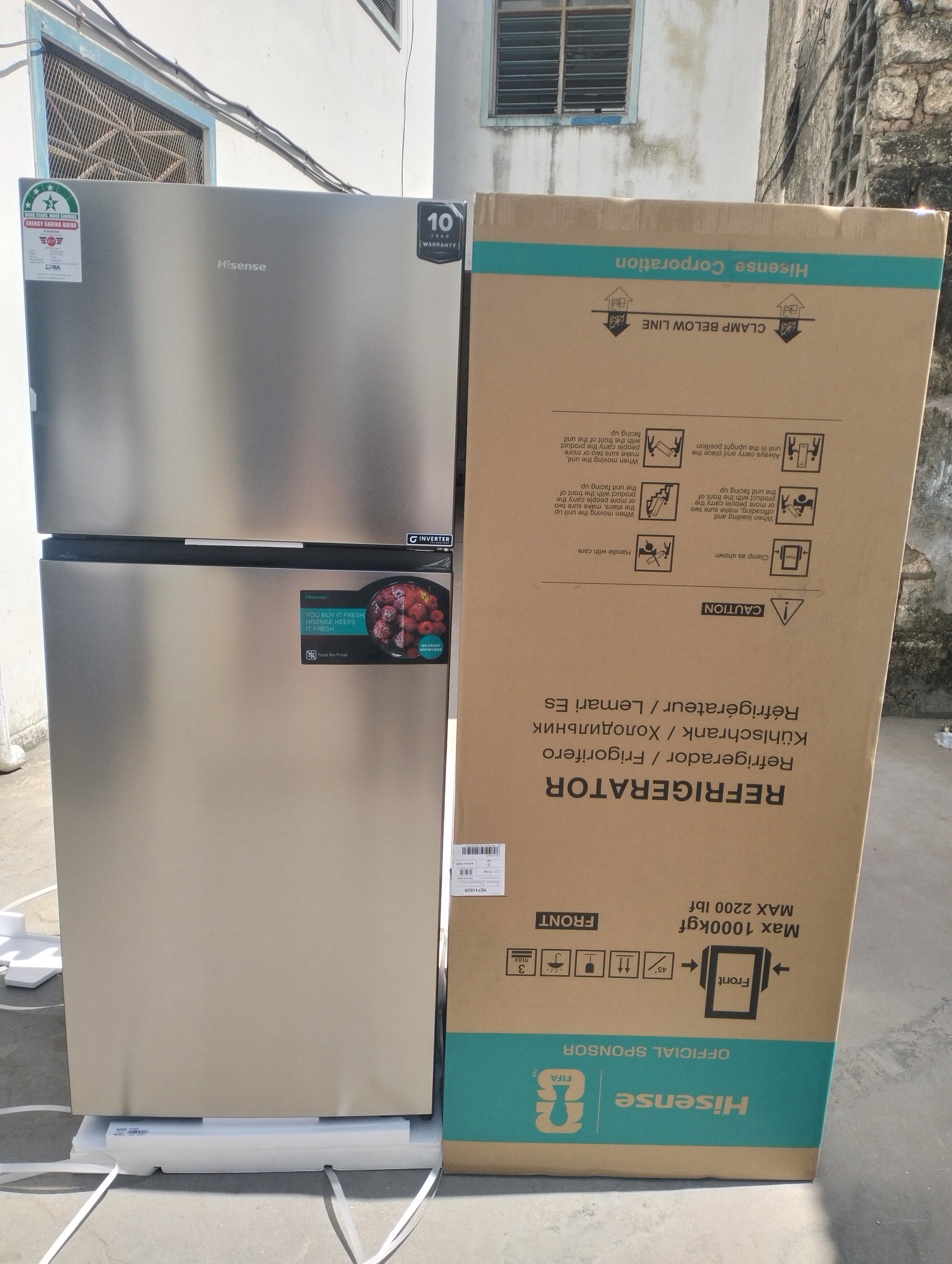 Hisense 424ltr No Frost _0