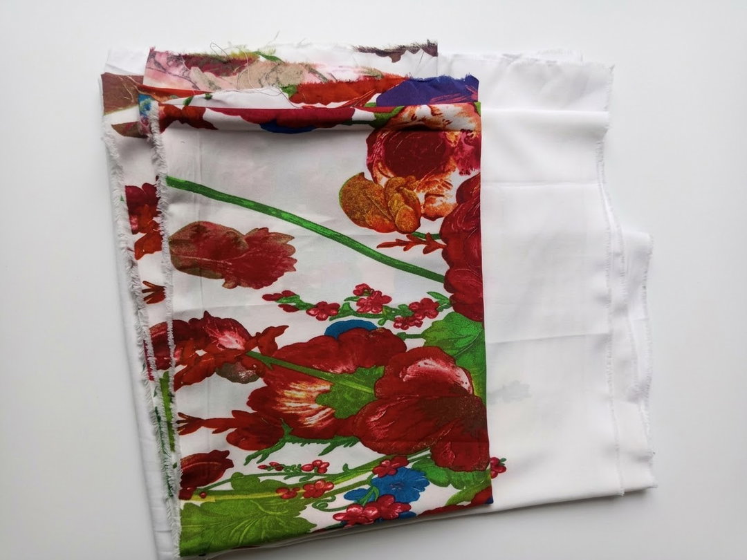 Kid's fabric (crepe)-3yards