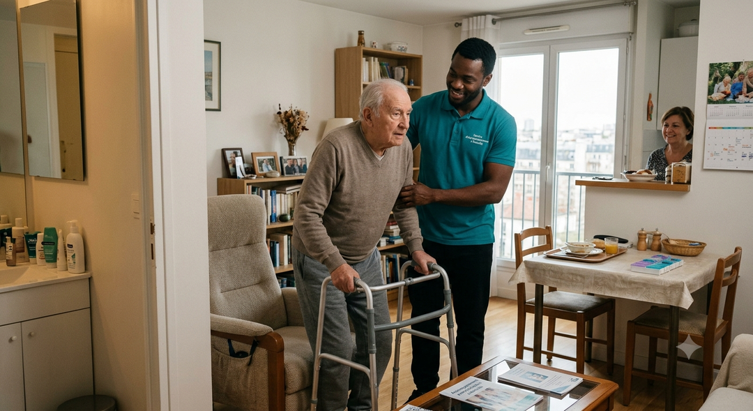 Assistance & Accompagnement à domicile – Personnes âgées :  aide à la toilette, habillage, repas, hydratation, mobilité, lever et coucher, accompagnement aux toilettes, confort, compagnie et aide aux activités quotidiennes. Service adapté selon les besoins et la durée de présence. Mois/ à 600.000fc. 24h/ à  70.000fc. Jours/50.0000