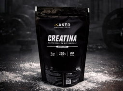 Creatina Monohidratada micronizada alta pureza Aker 300g