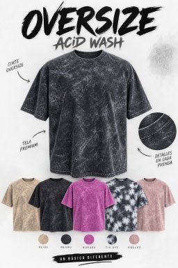 Oversize acid wash