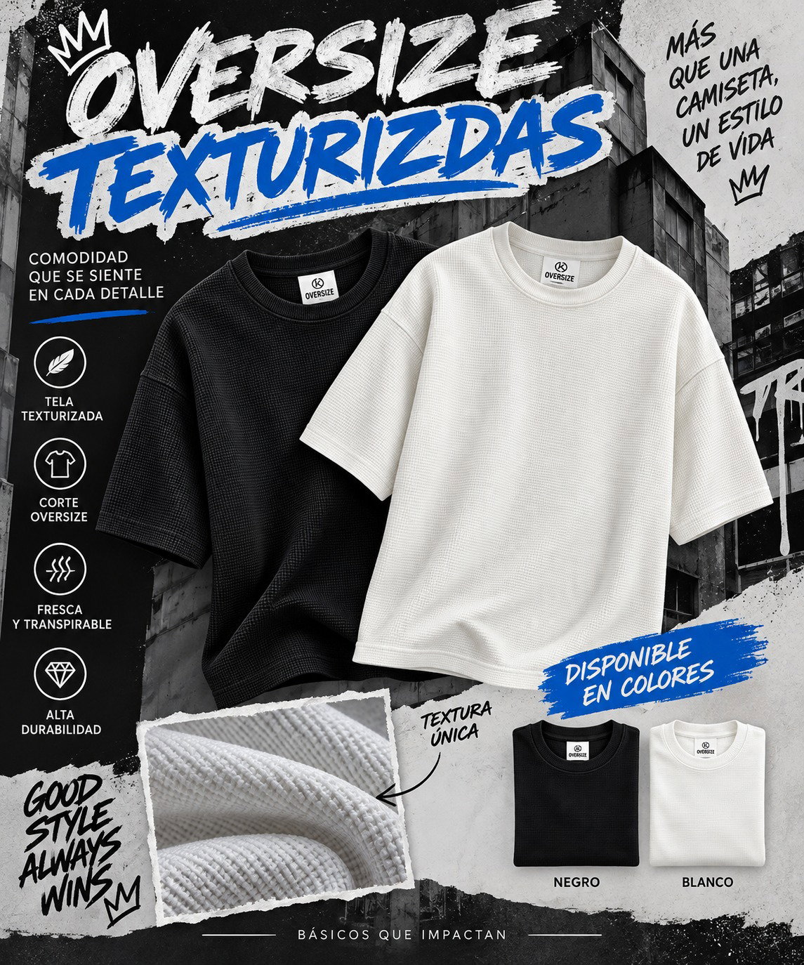 Oversize Texturizados _0