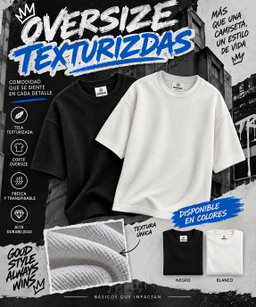 Oversize Texturizados 